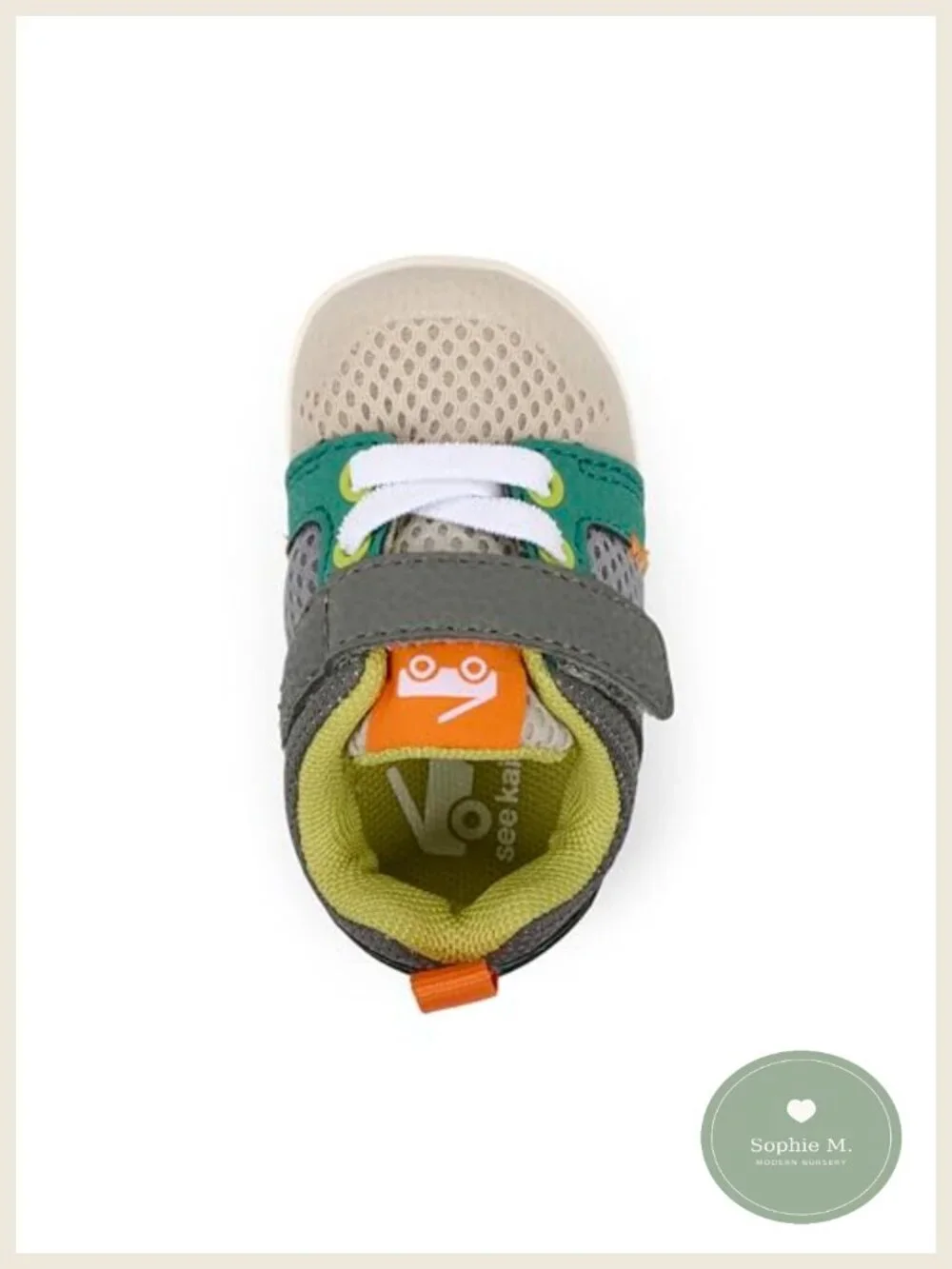 Baby First Walker Athletic Sneaker Slip-Resistant Hook & Loop